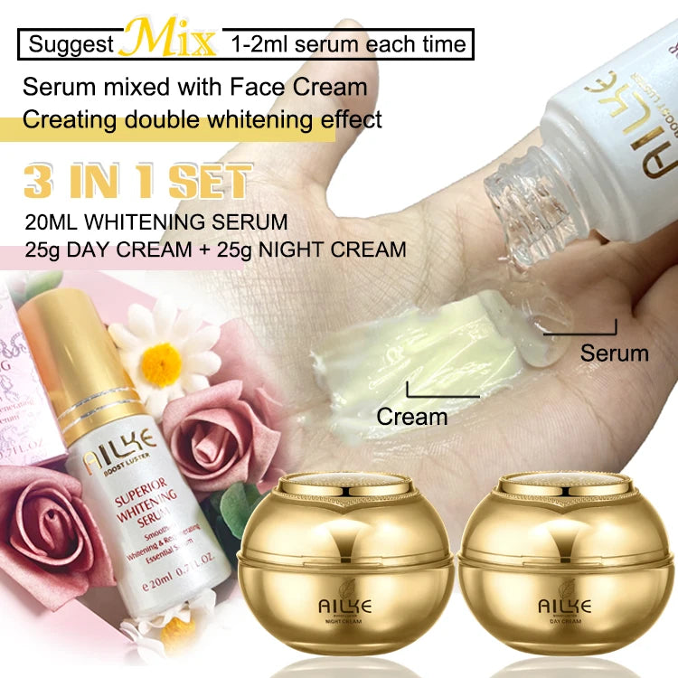 AILKE Brightening & Hydrating Skin Care Set