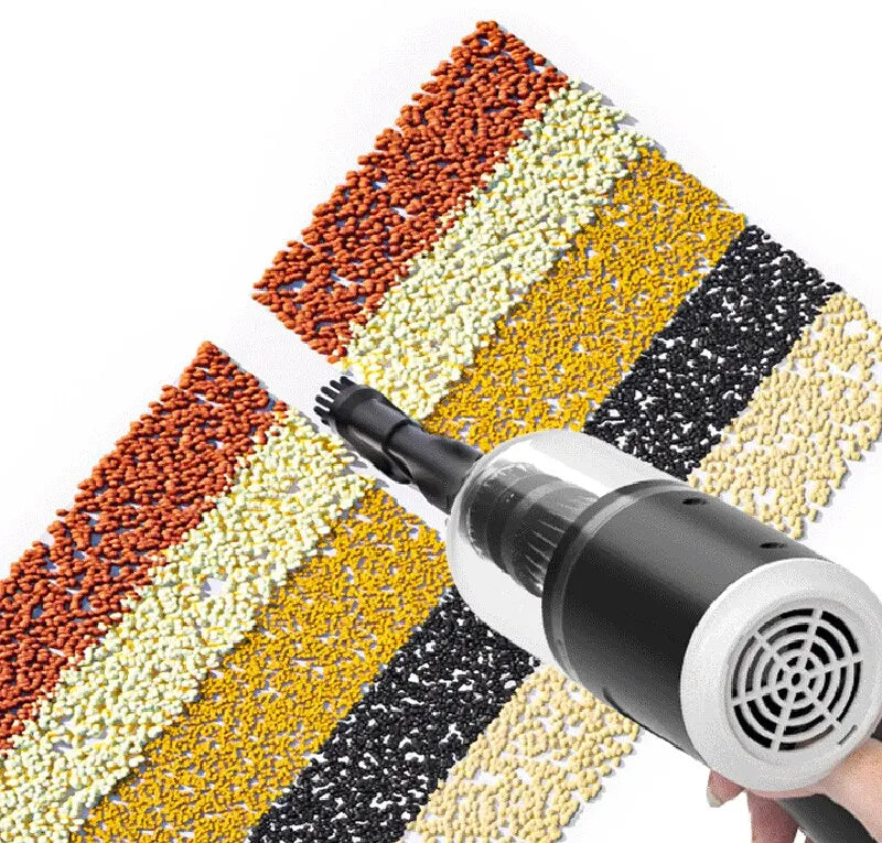 Portable Cordless Car Vacuum Cleaner – USB Rechargeable