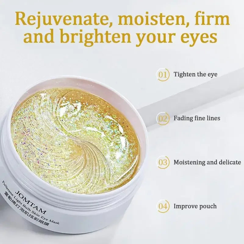 60-Piece Collagen Hydrogel Eye Patches – Hydrating Eye Care