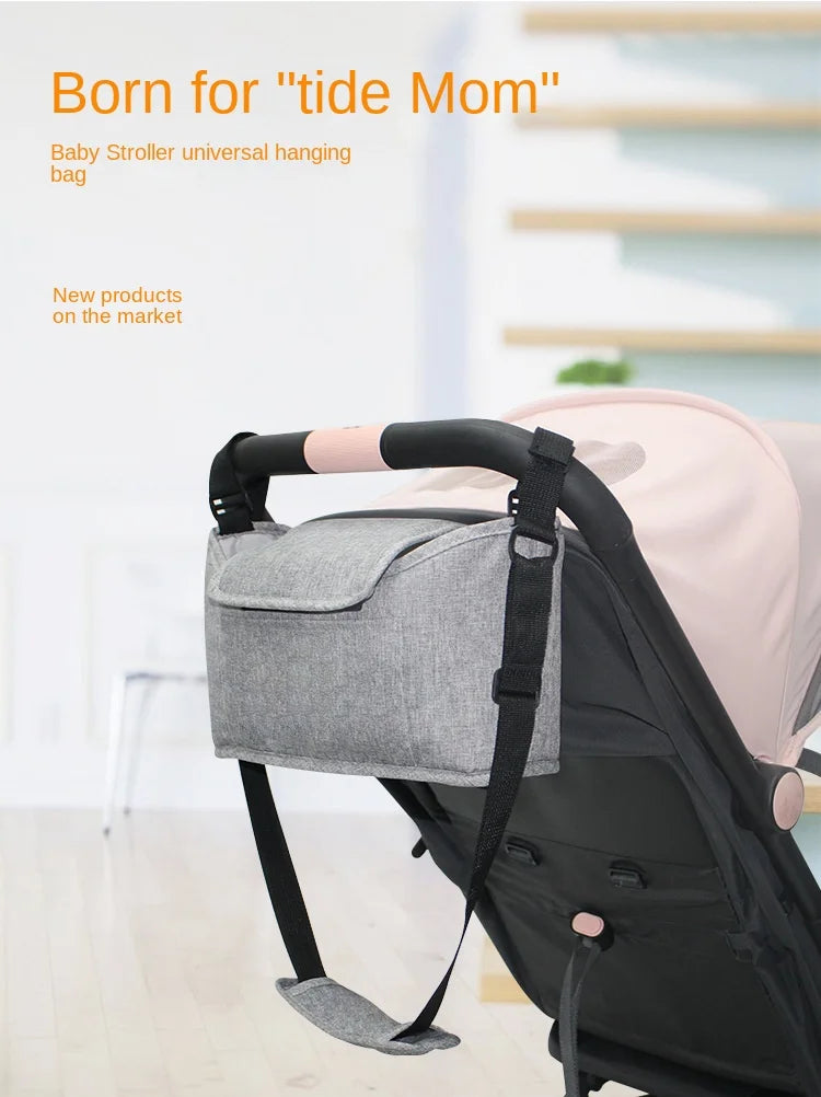 Baby Stroller Organizer Bag – Diaper & Bottle Storage