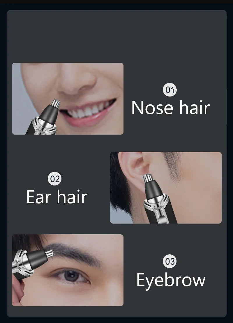 Kemei Electric Nose & Ear Hair Trimmer