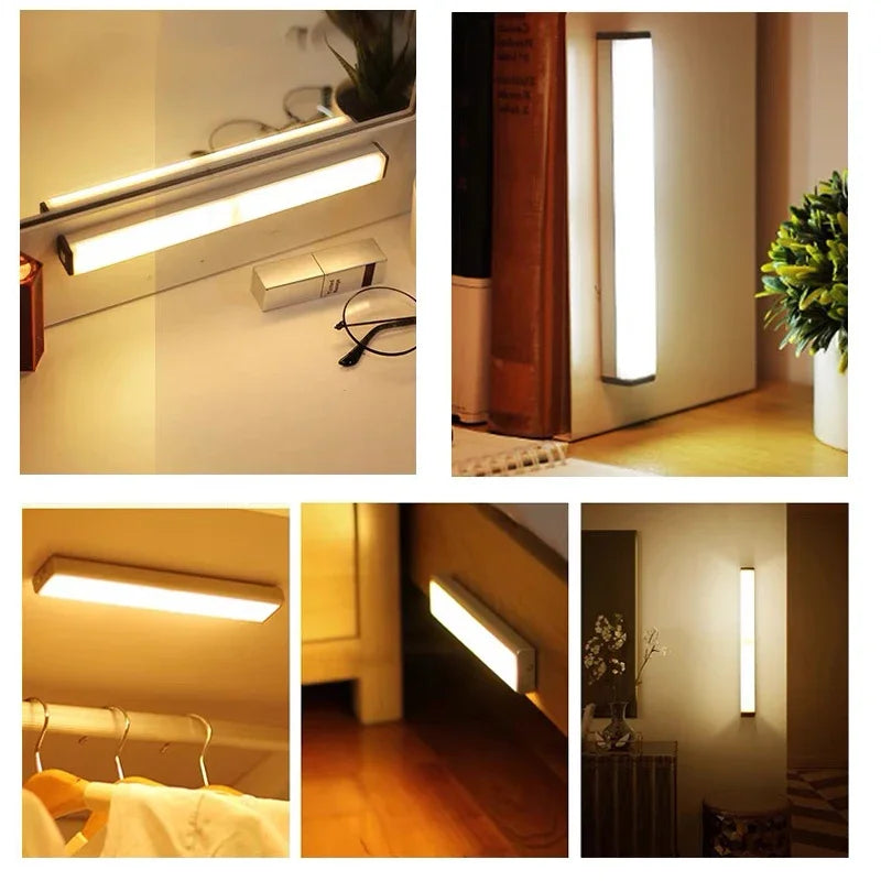 USB Rechargeable LED Motion Sensor Light Bar