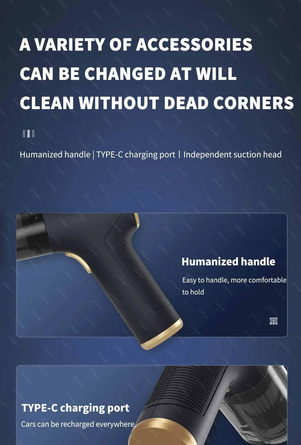 Cordless Handheld Vacuum Cleaner & Air Blower