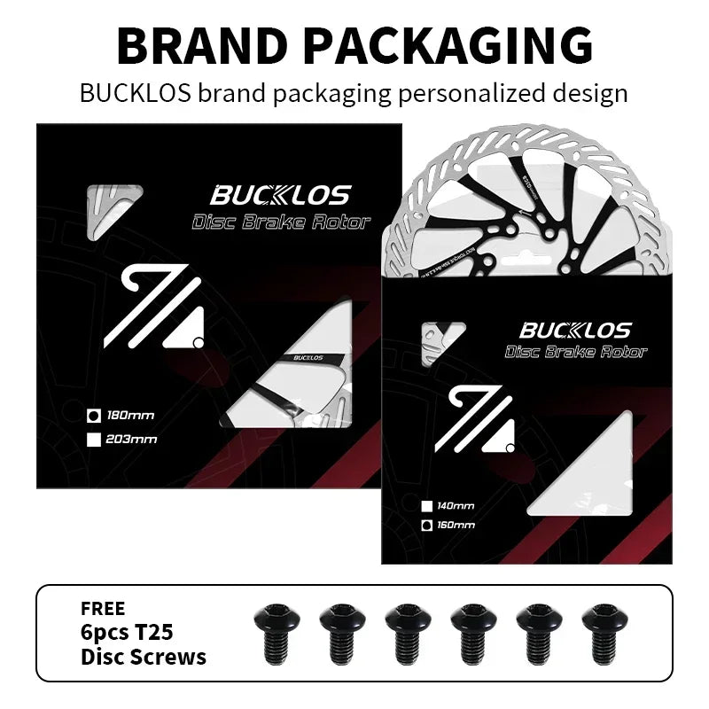 MTB Hydraulic Disc Brake Rotor – 160/180/203mm Bicycle Brake Disc