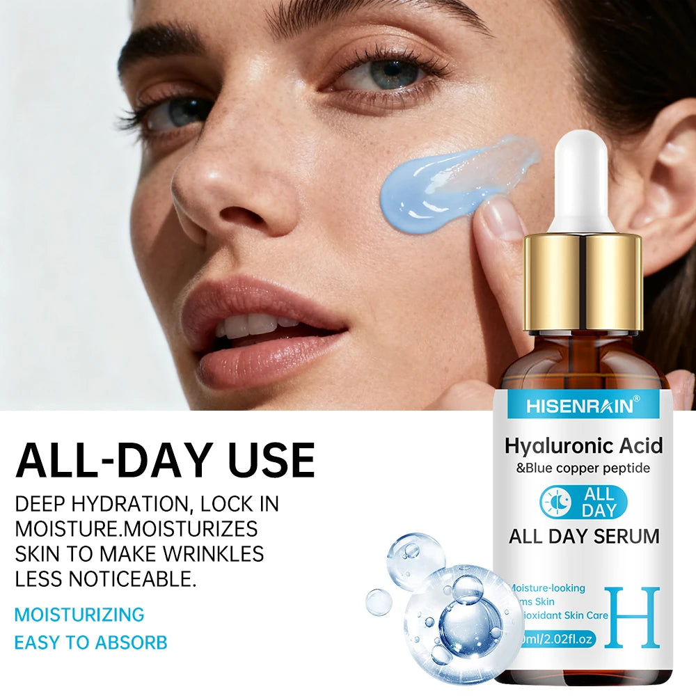 Vitamin C + Retinol + Hyaluronic Acid Serum – Brightening & Hydratin
