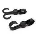 Baby Stroller Hooks – 360° Rotatable Pram Organizer Hooks