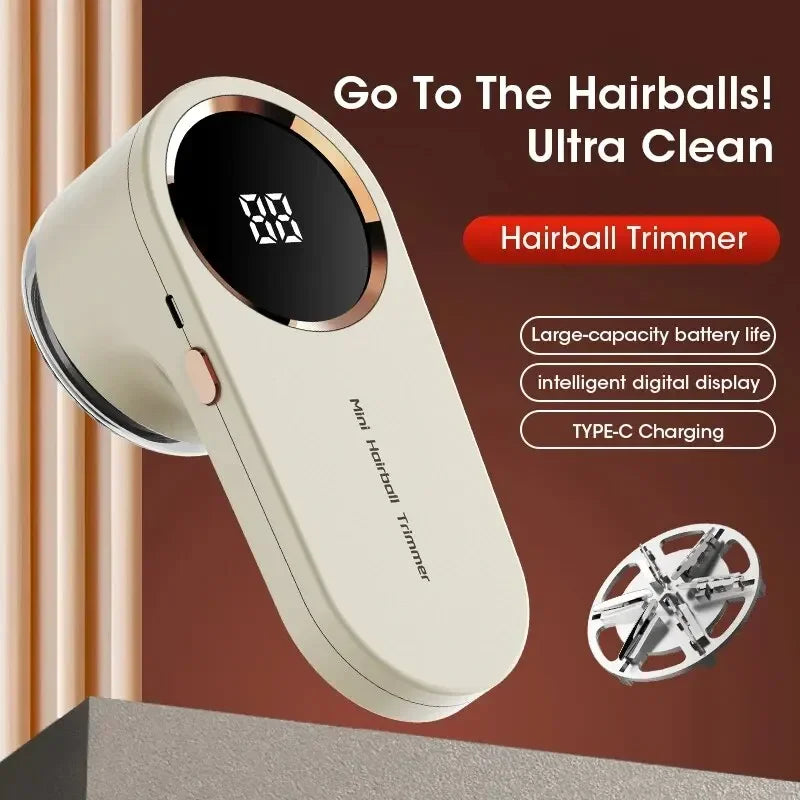 Portable Electric Lint Remover – Rechargeable Fabric Shaver