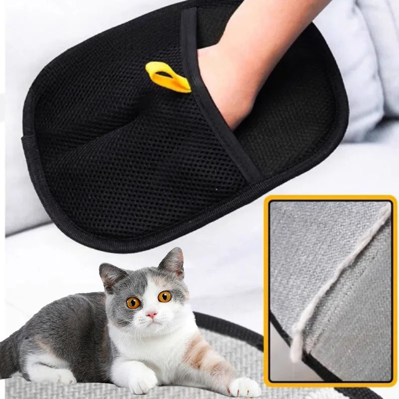 Pet Grooming Glove – Dog & Cat Hair Remover