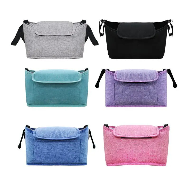 Baby Stroller Organizer Bag – Diaper & Bottle Storage