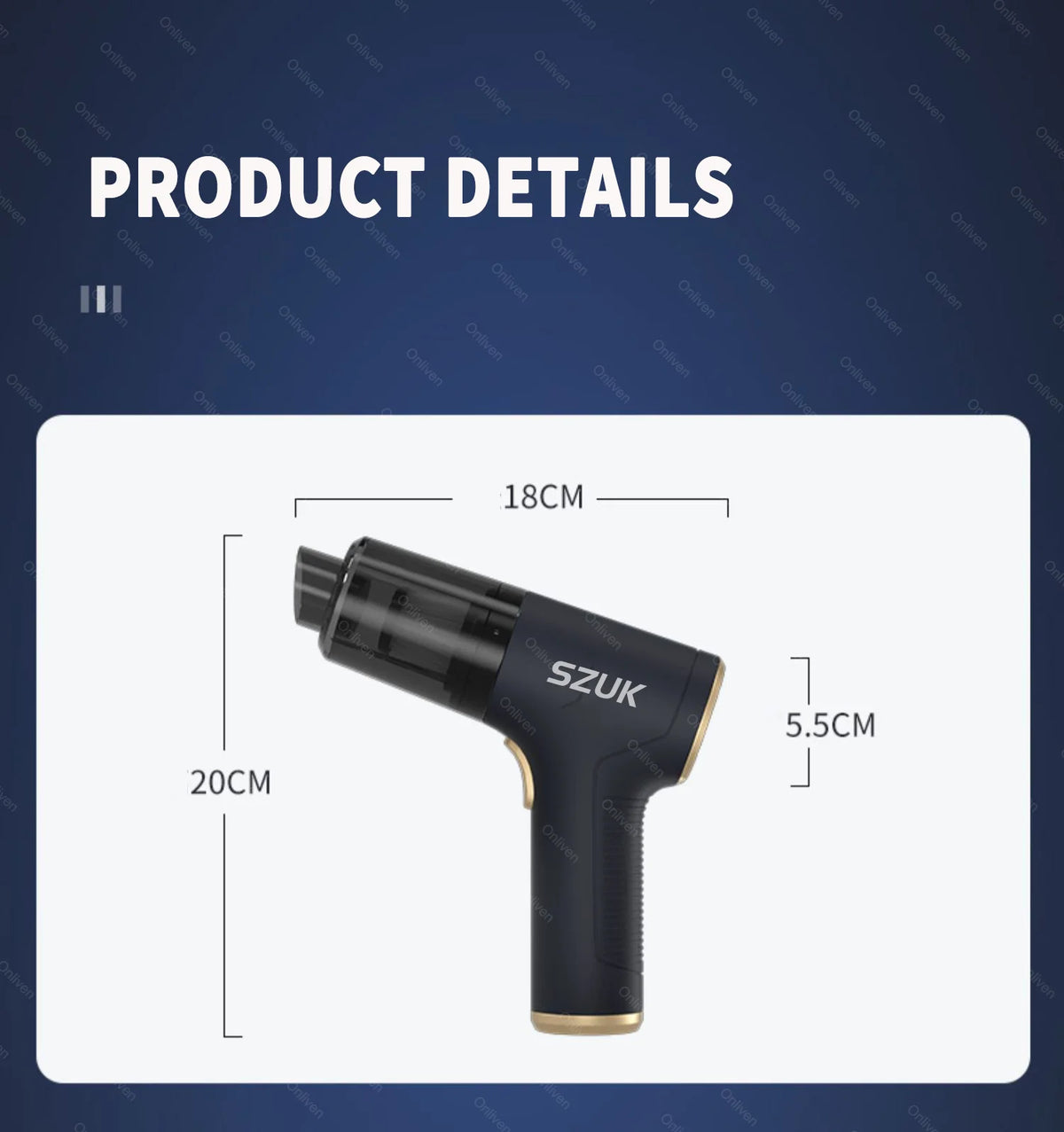 Cordless Handheld Vacuum Cleaner & Air Blower