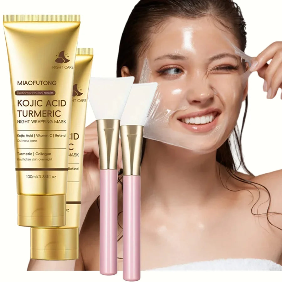 Kojic Acid & Turmeric Overnight Peel-Off Facial Mask