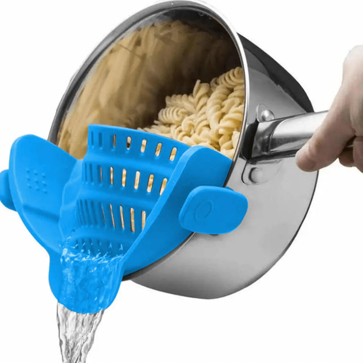 Adjustable Clip-On Pot Strainer – Kitchen Sink & Cooking Colander