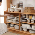 Adjustable Kitchen Cabinet Shelf Organizer