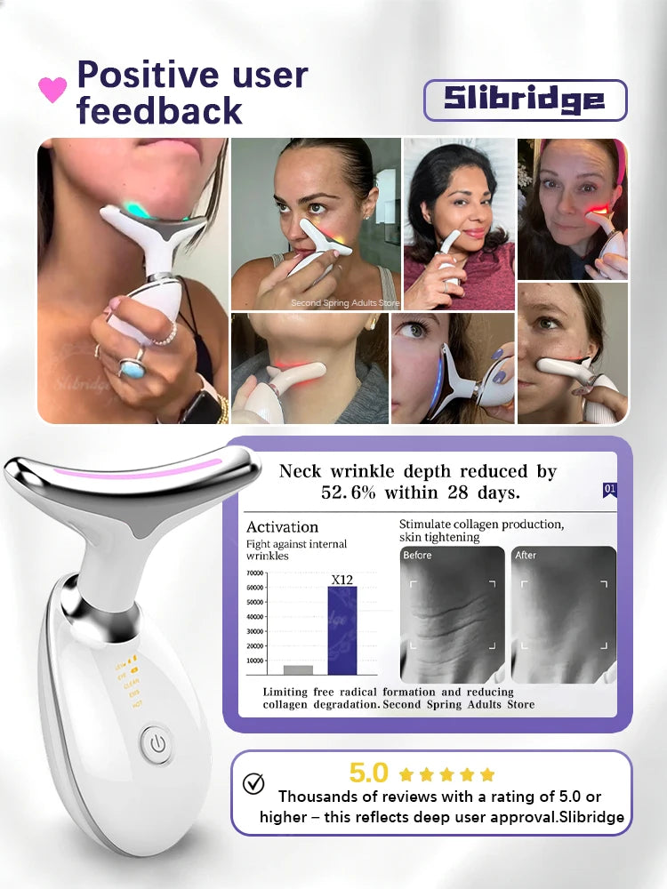 Neck & Face Firming Massage Beauty Device