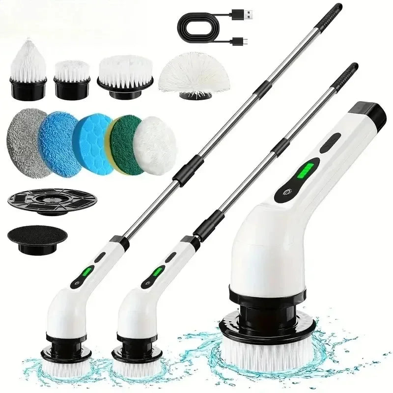 Cordless Electric Spin Scrubber – Multi-Purpose Cleaning Brush