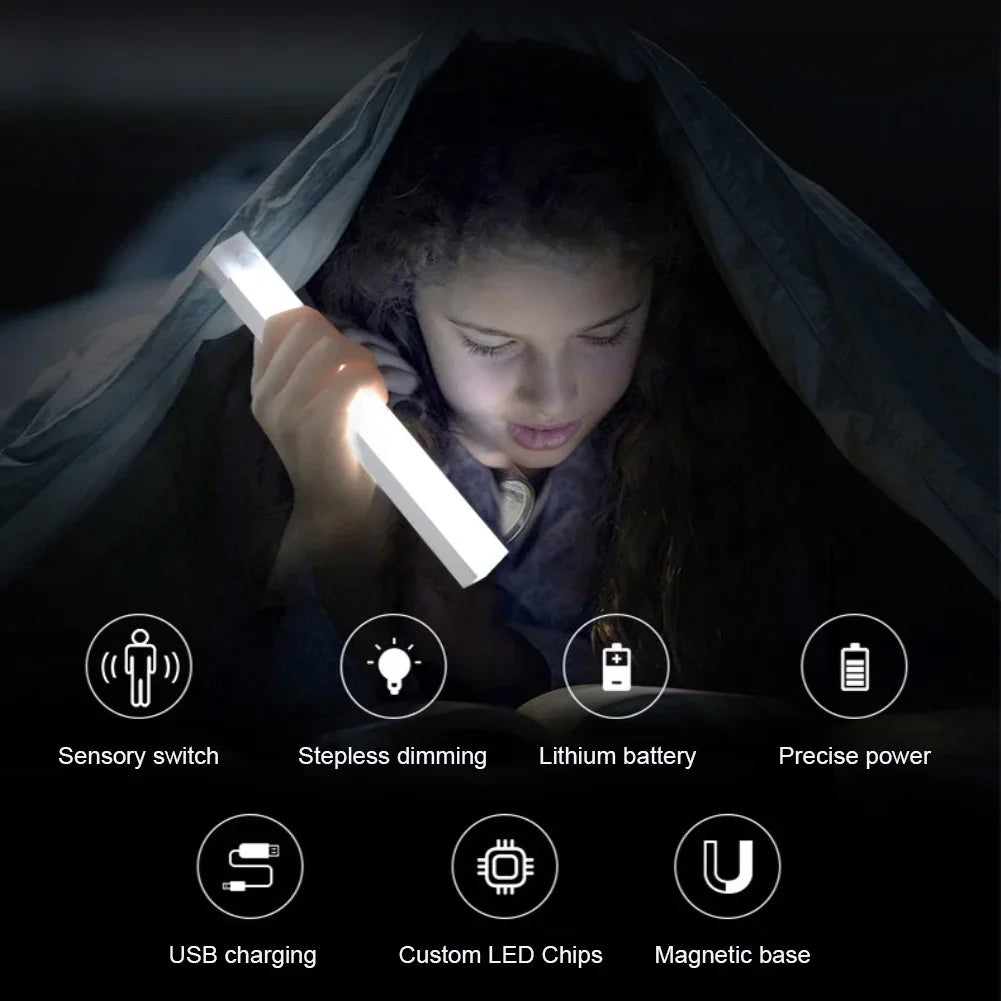 USB Rechargeable LED Motion Sensor Light Bar