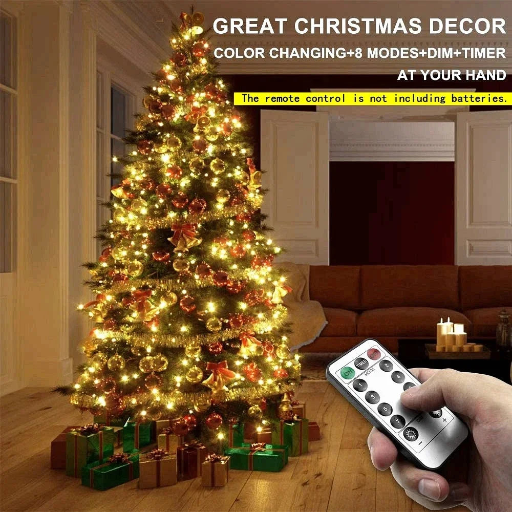 LED Fairy String Lights – Indoor & Outdoor Christmas Decorations