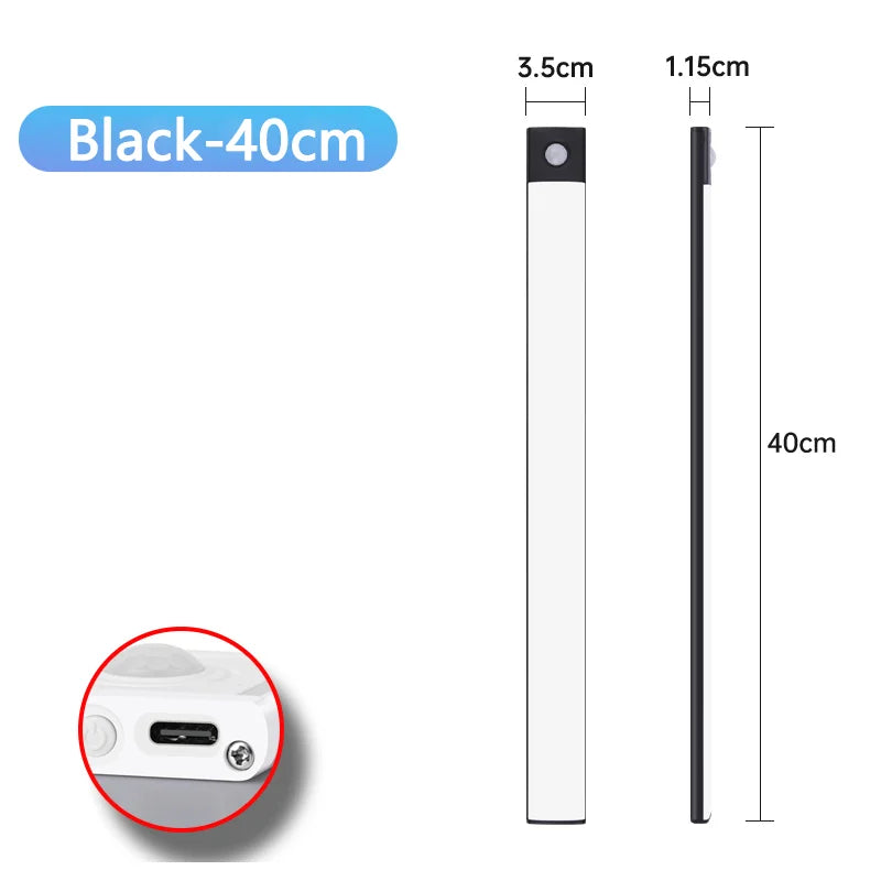 USB Rechargeable Motion Sensor Under-Cabinet Light