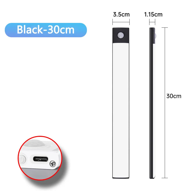 USB Rechargeable Motion Sensor Under-Cabinet Light