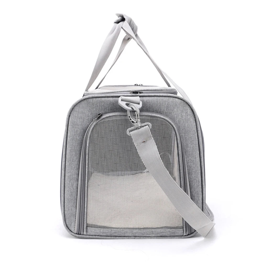 Collapsible Pet Carrier Bag – Travel Carrier for Cats & Small Dogs