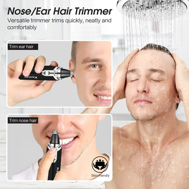 Kemei Electric Nose & Ear Hair Trimmer
