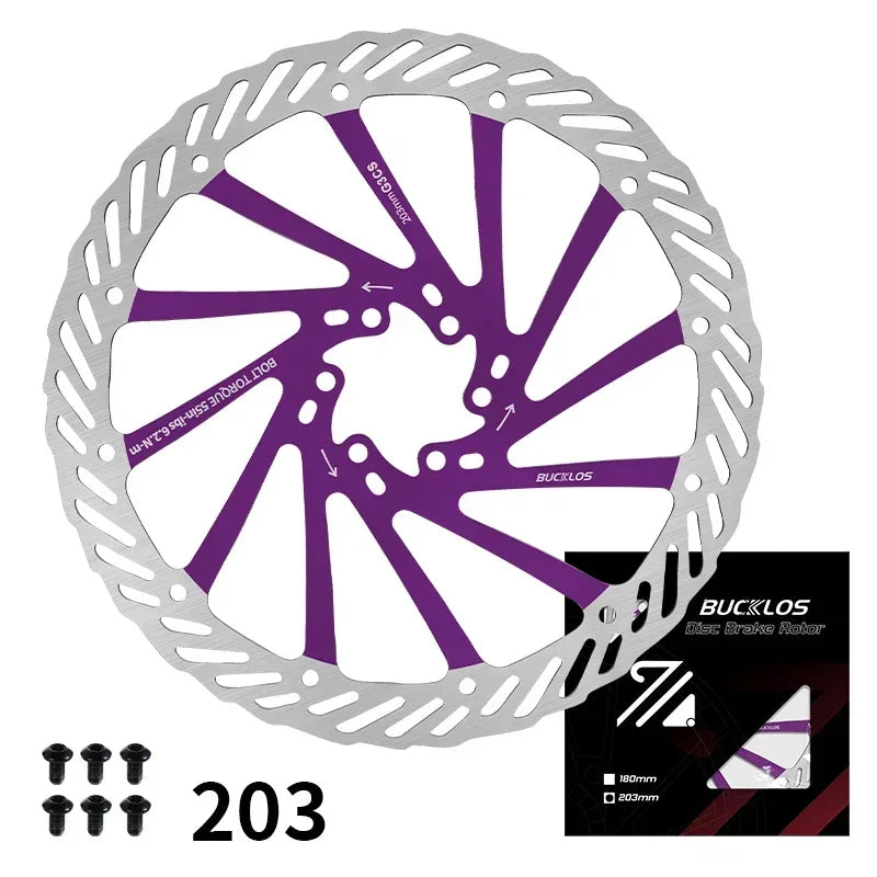 MTB Hydraulic Disc Brake Rotor – 160/180/203mm Bicycle Brake Disc